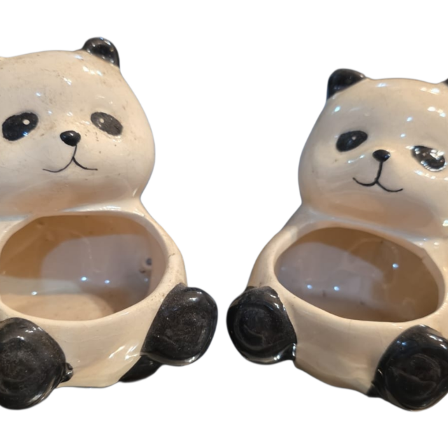Floreiras pandas