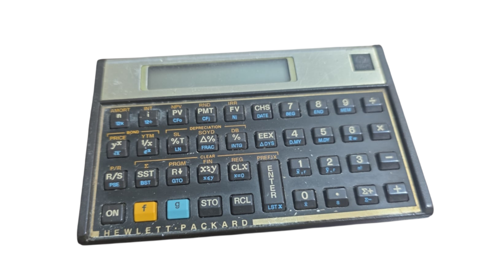 Calculadora científica HP, no estado