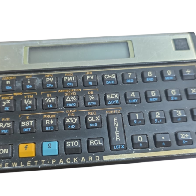 Calculadora científica HP, no estado