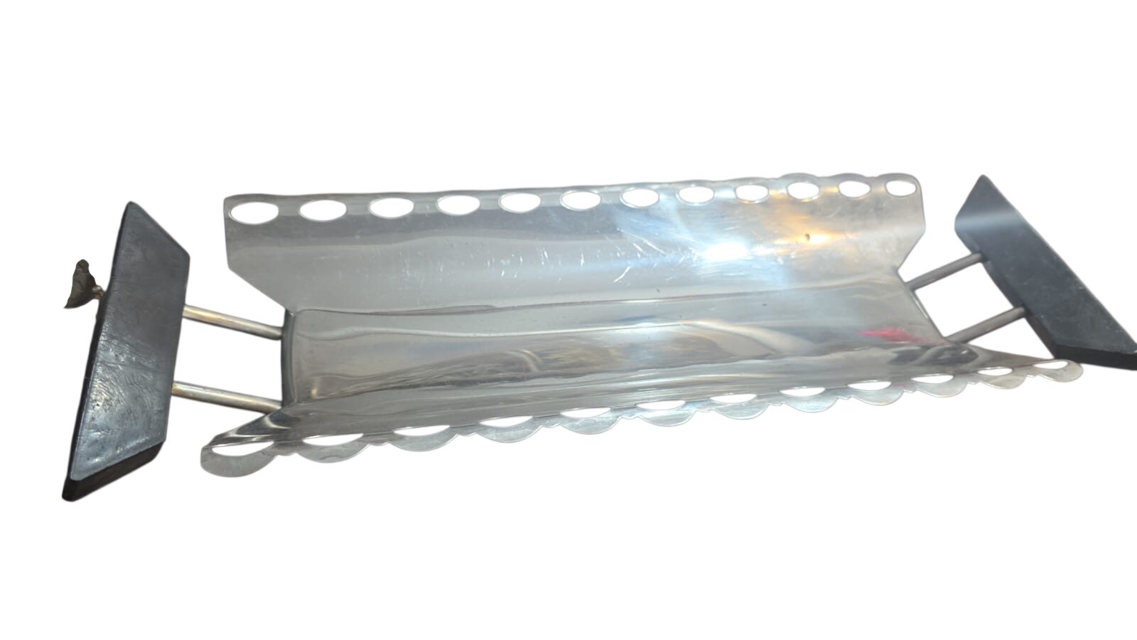 Porta rocambole antigo inox