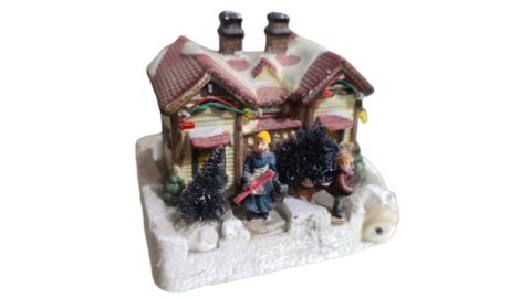 Casinha de porcelana canadense, de Montreal