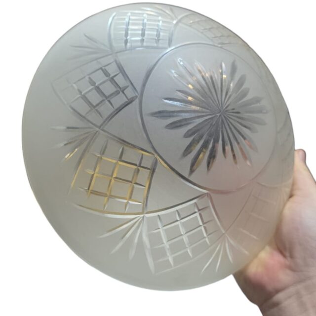 Cúpula de vidro com bela arte