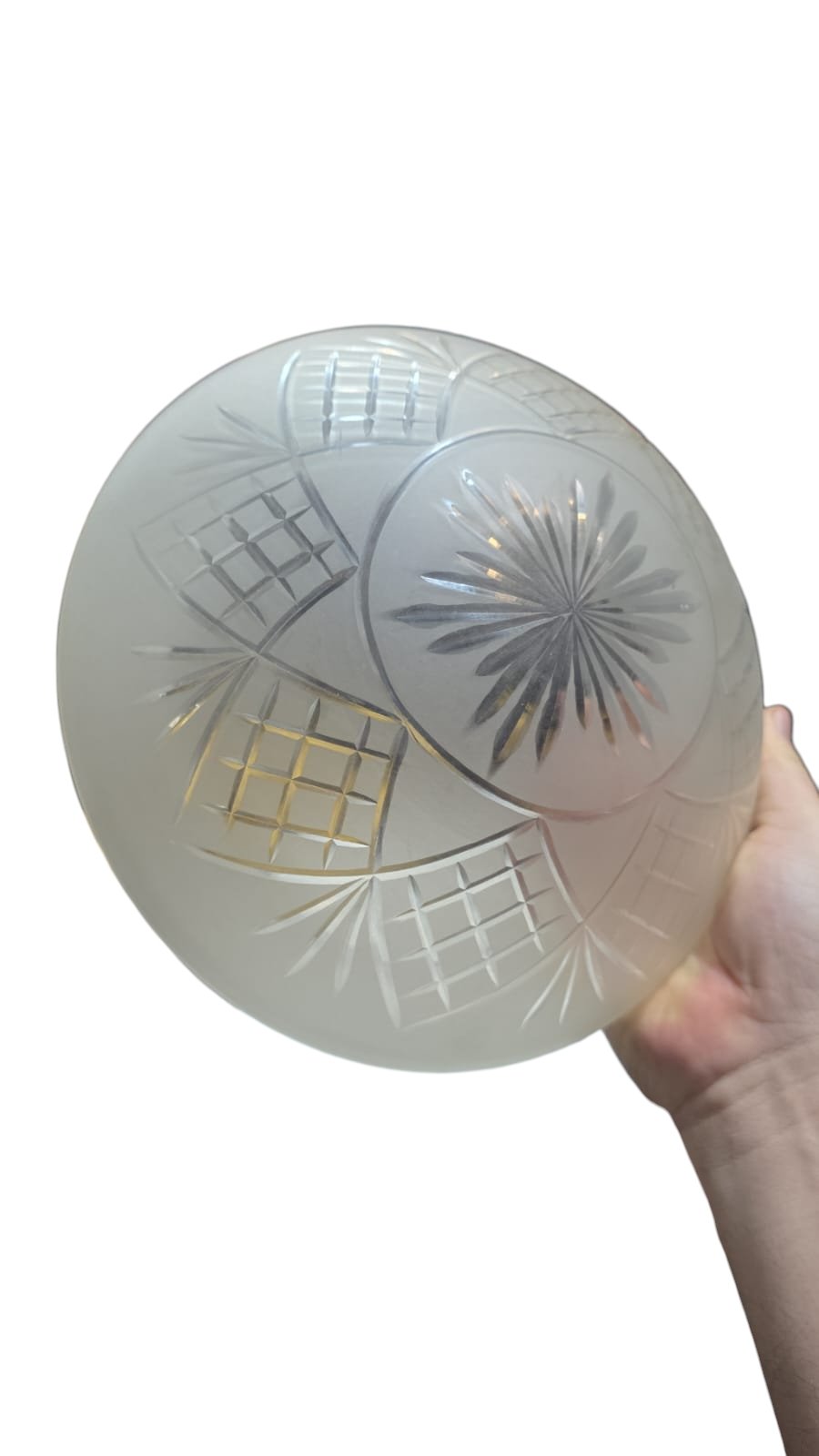 Cúpula de vidro com bela arte