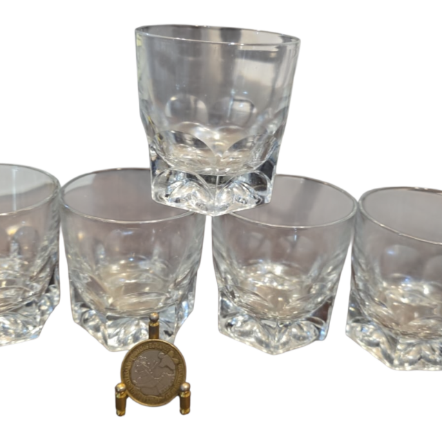 Copos de cristal