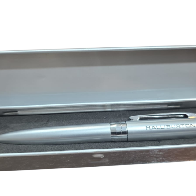 Caneta com laser