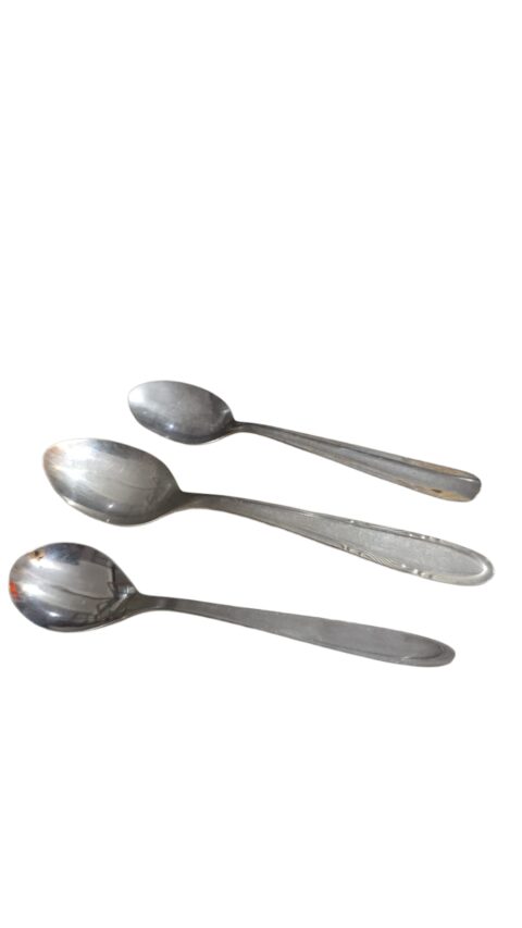 Trio de colheres Hércules inox