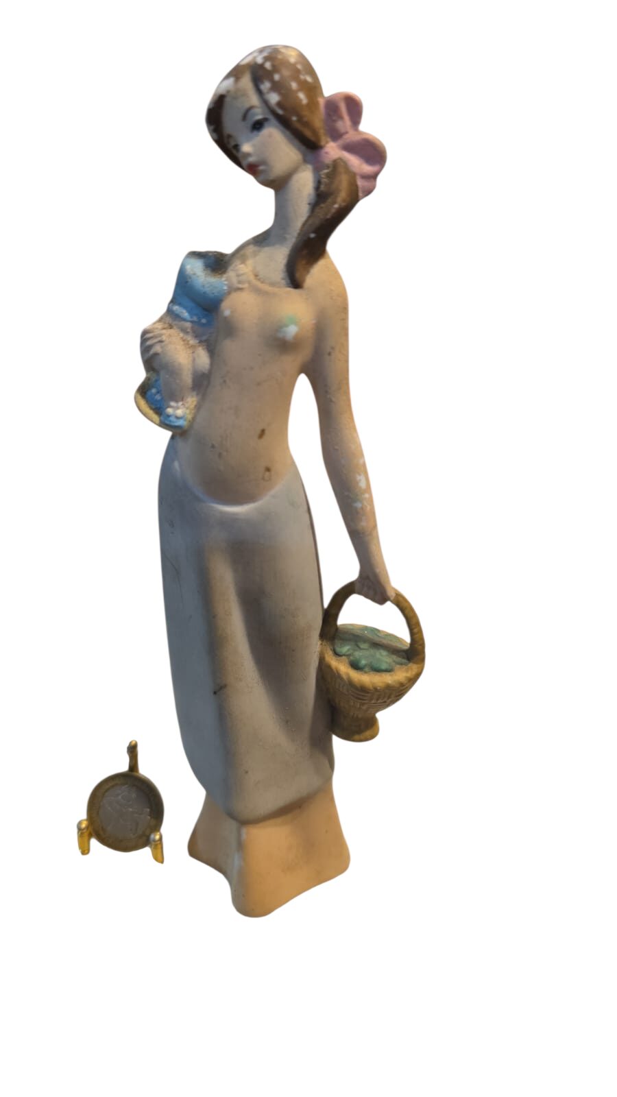 Escultura de porcelana