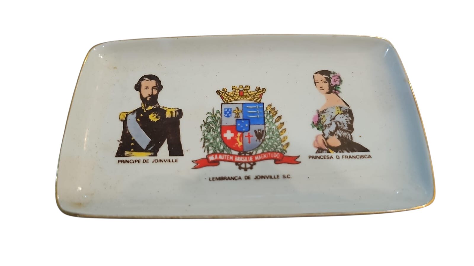 Antiga travessa de porcelana Schmidt