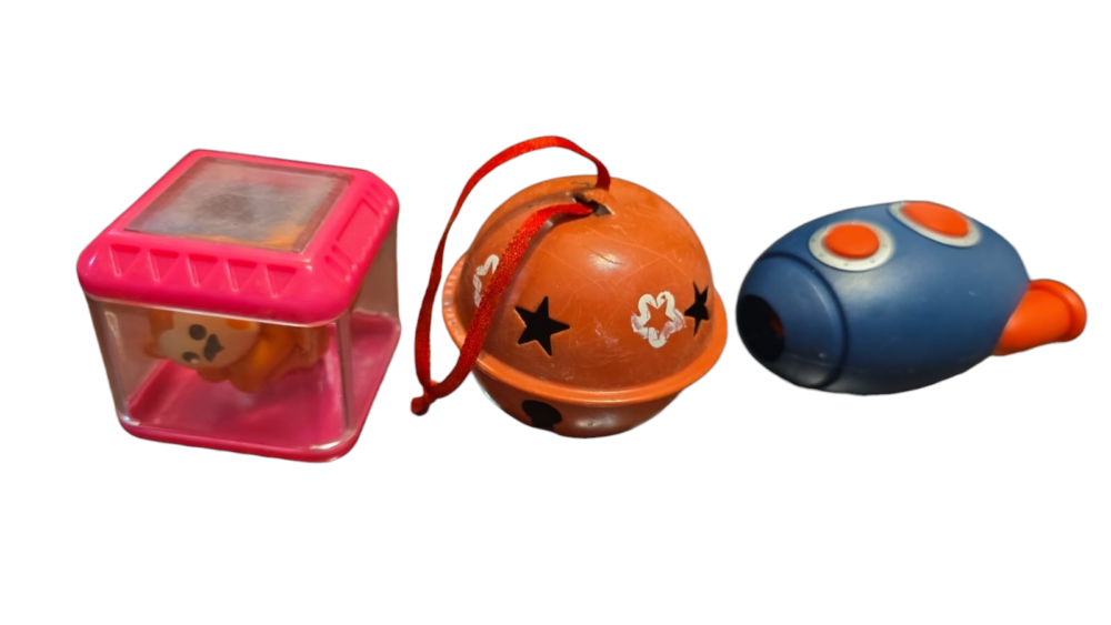 Trio de brinquedos