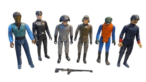 Raros brinquedos StarWars, início da década de 80, final da década de 70