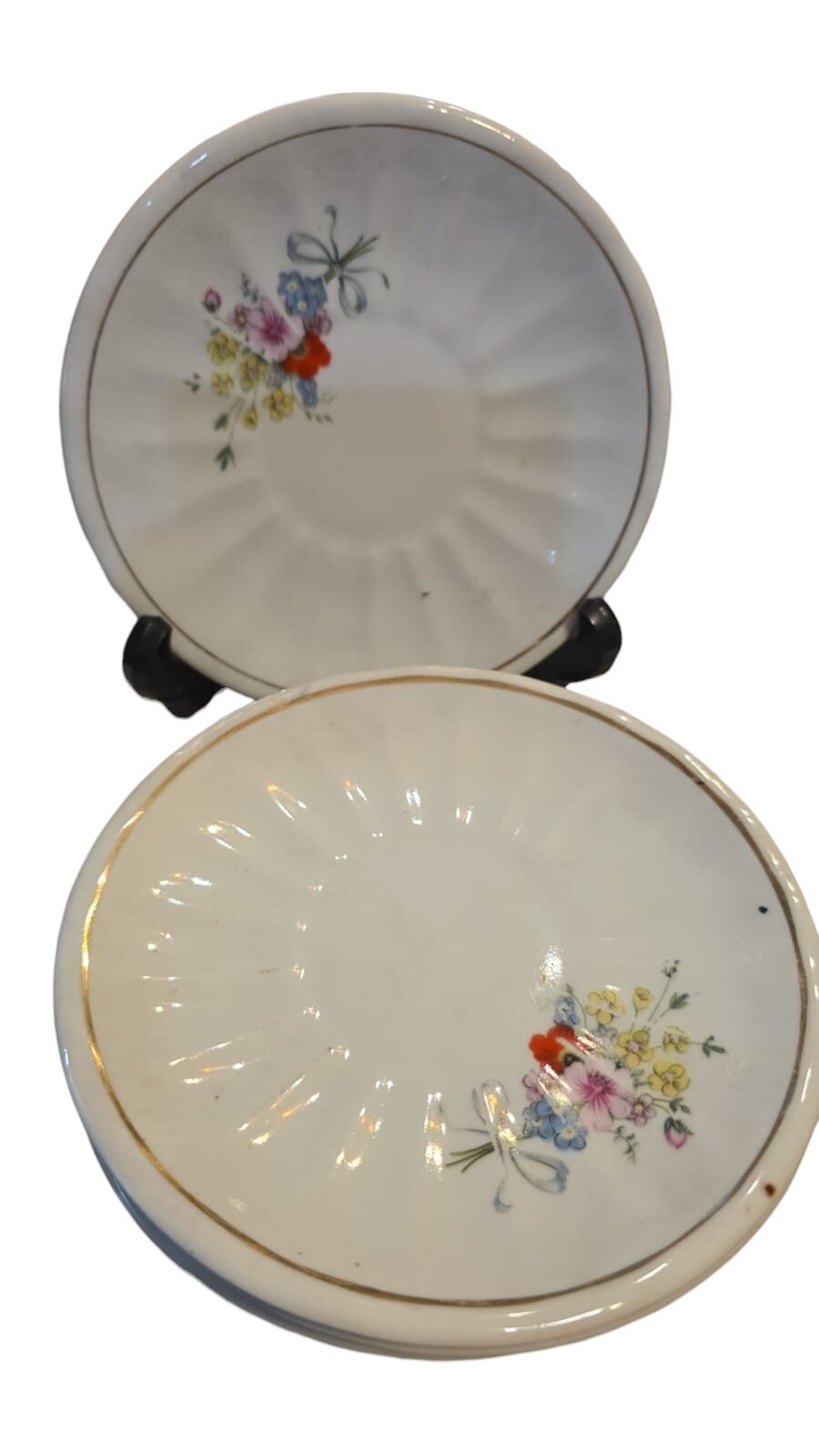 Par de antigos pires de grossa porcelana, Rami
