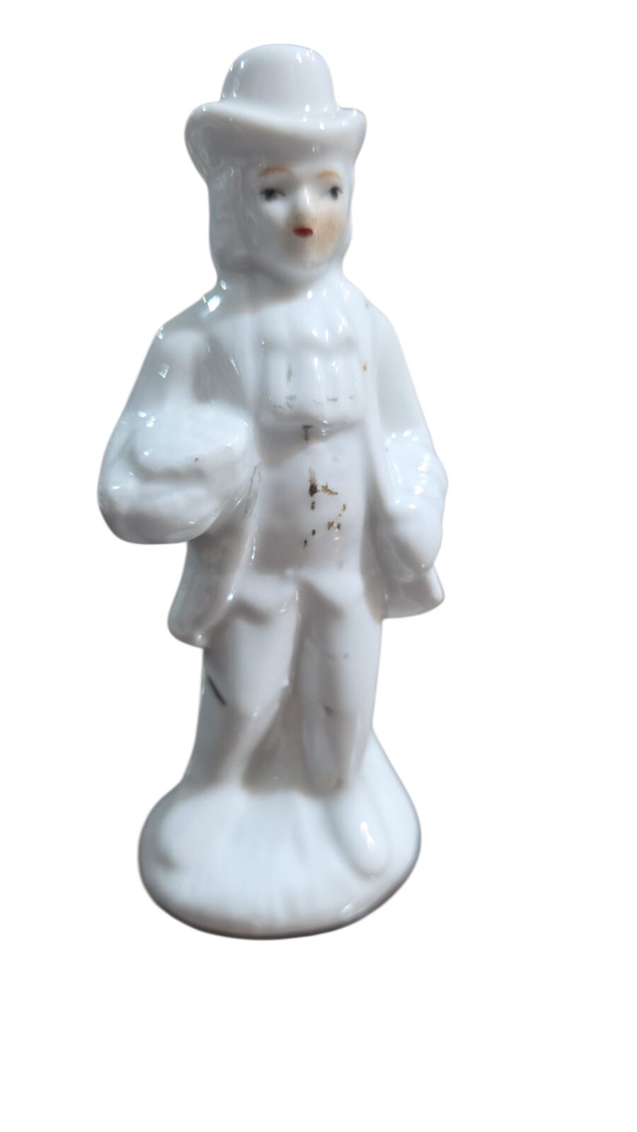 Antiga escultura de porcelana