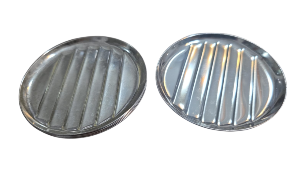 Conjunto com cinco porta copos inox