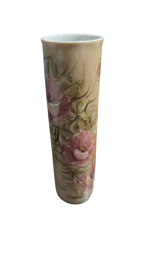 Vaso de porcelana pintado a mão