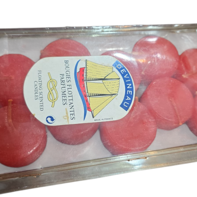 Lote lacrado de antigas velas aromáticas comprado na Mesbla