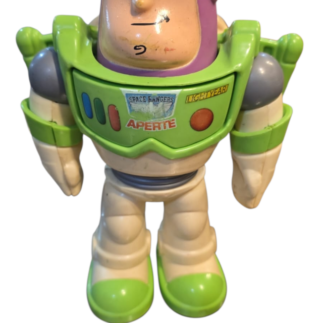 Antigo boneco Buzz Lightyear