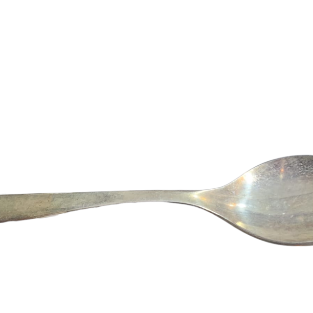 Antiga colher em metal. Tramontina Inox
