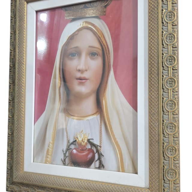Belo quadro com arte sacra
