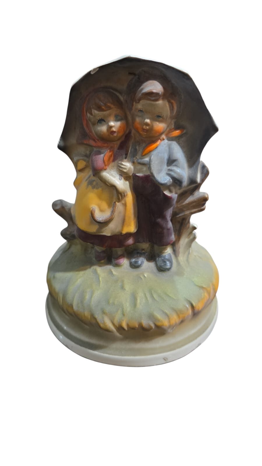 Antiga porcelana musical a corda japonesa