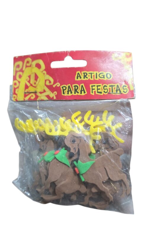 Antigo pacote de artigos para festas