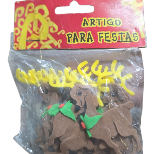 Antigo pacote de artigos para festas