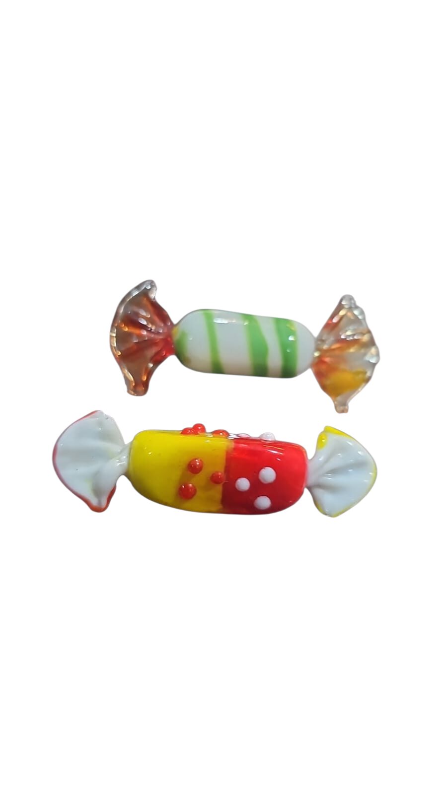 Par de balas de Murano italiano