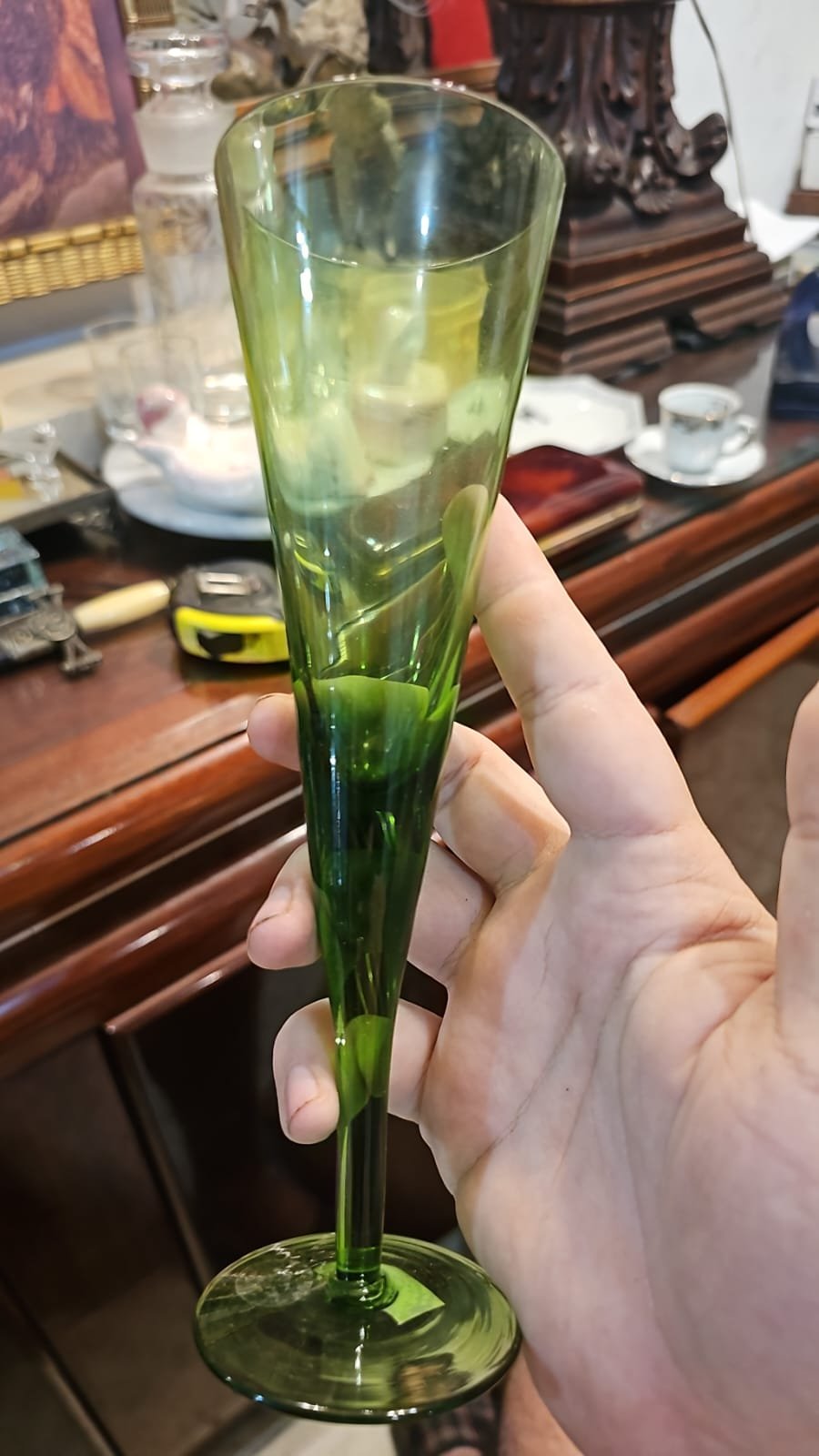 Elegantes taças de cristal - Imagem 3