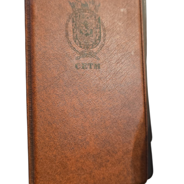 Antigo bloco carteira caneta Parker