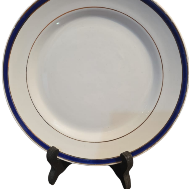Elegante prato porcelana Zappi