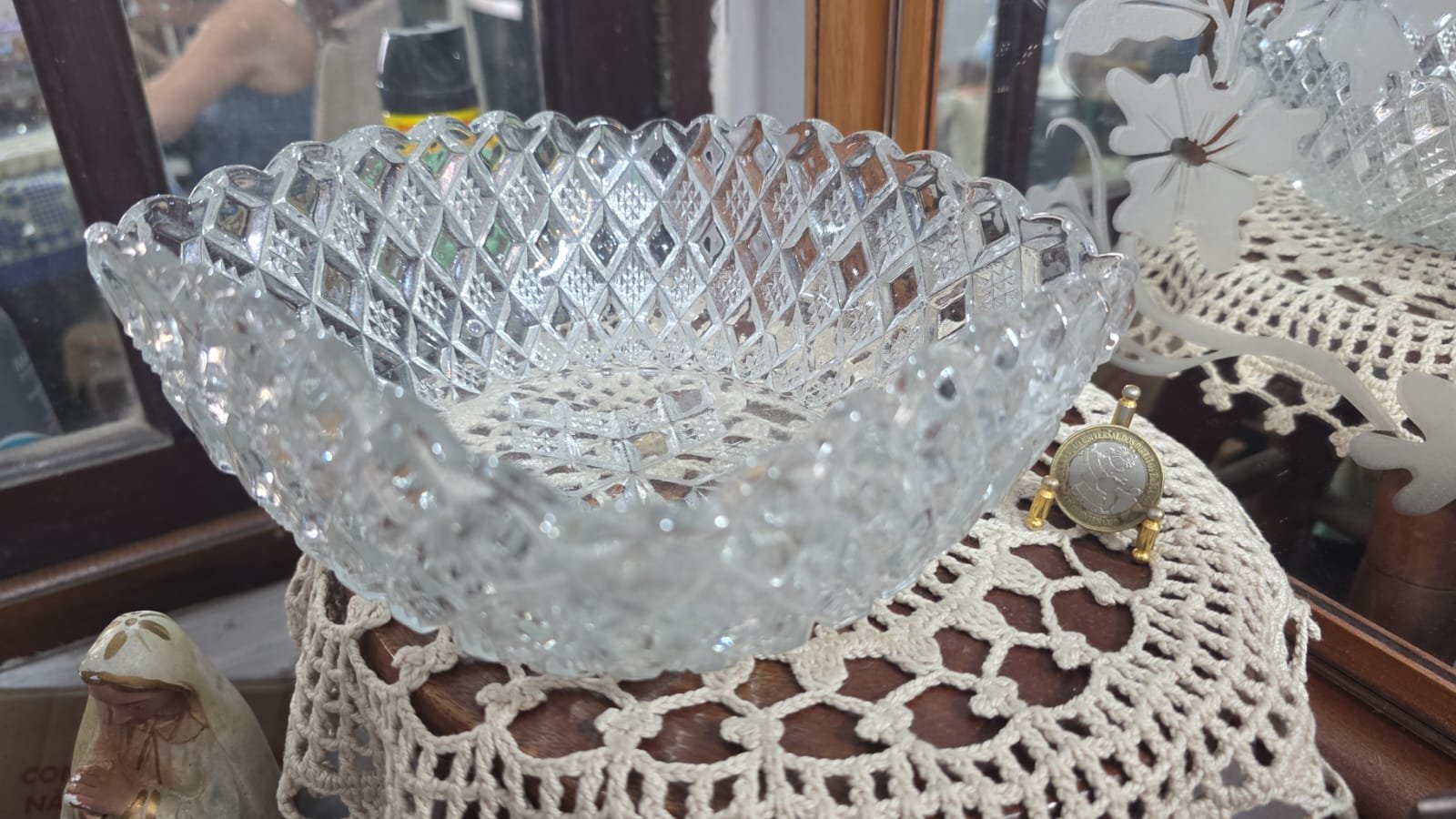 Elegante e antigo centro de mesa - Imagem 2