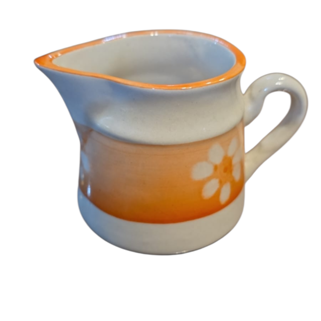 Antiga jarra de porcelana