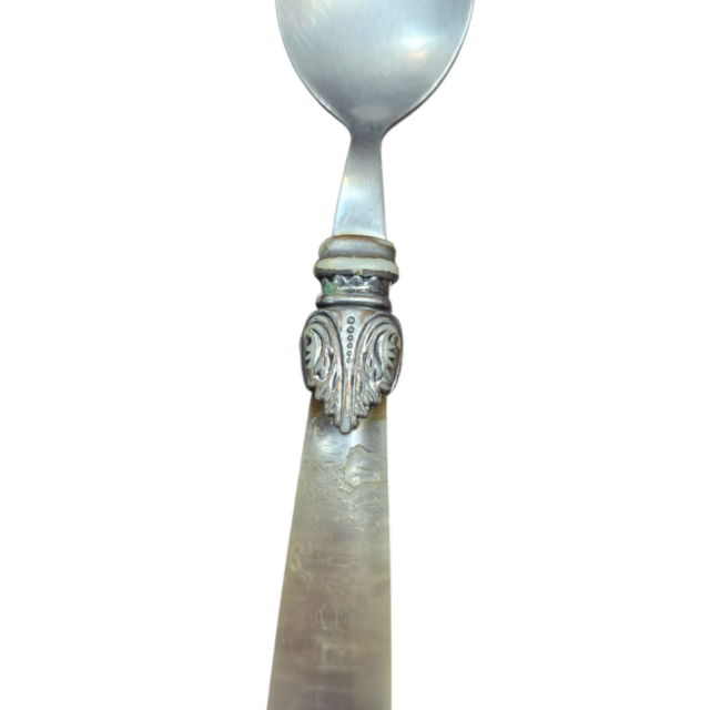 Elegante colher antiga