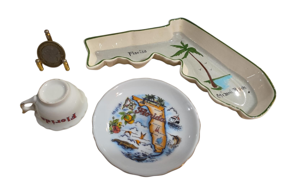 Conjunto Florida, porcelana