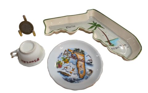 Conjunto Florida, porcelana