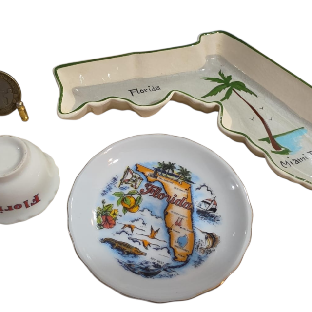 Conjunto Florida, porcelana