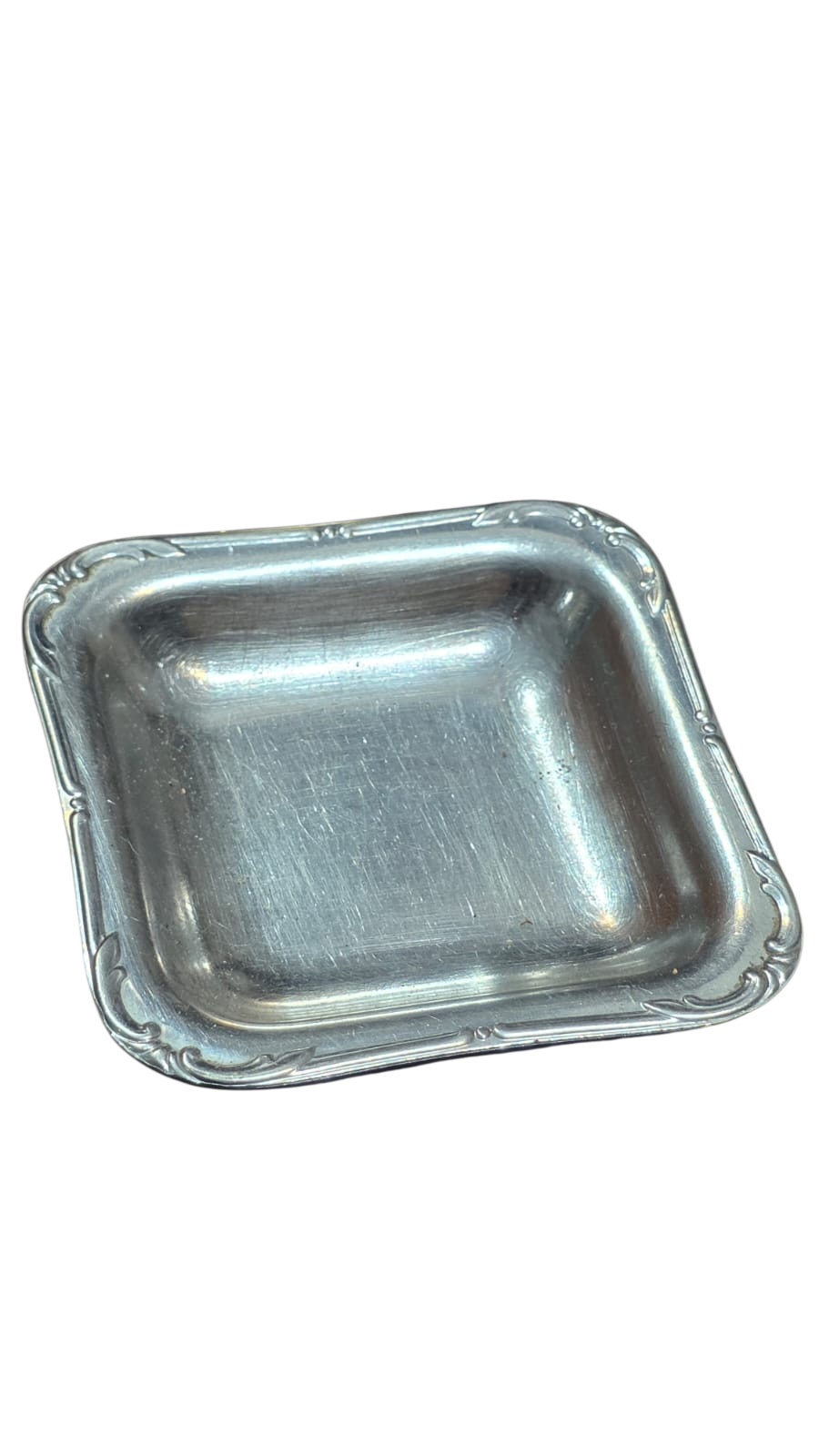 Petisqueira individual Hércules Inox ricamente cinzelada