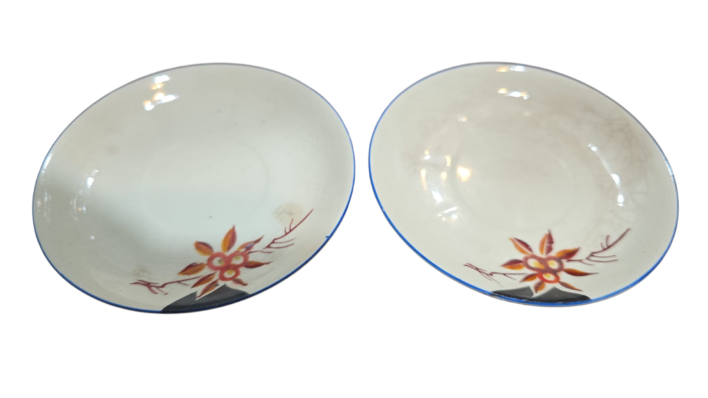 Par de pires em porcelana japonesa