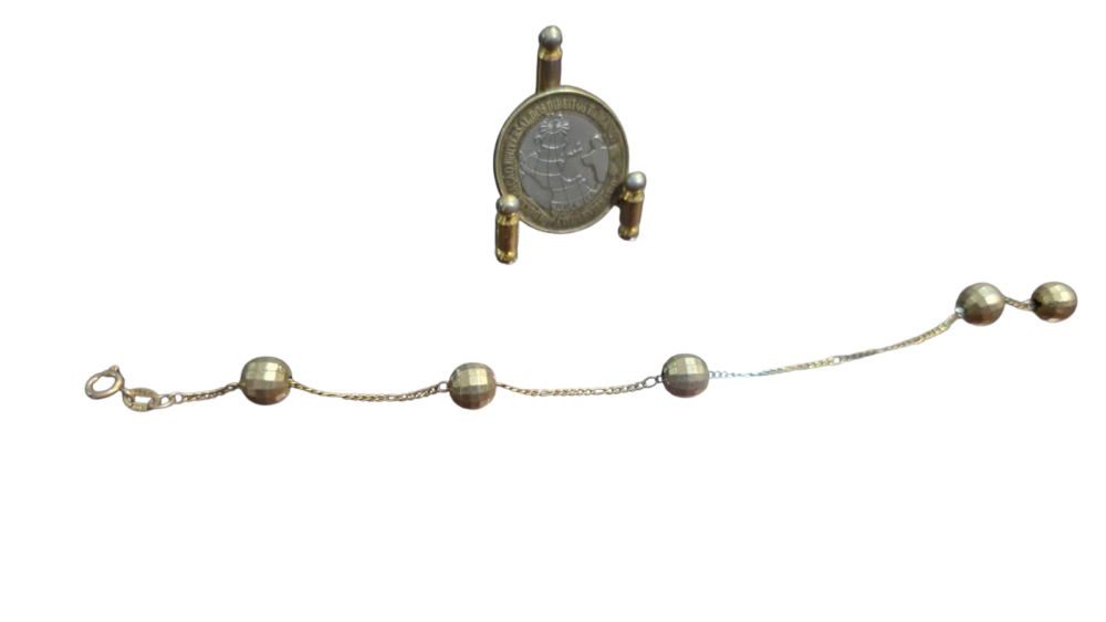 Pulseira folheada 18k