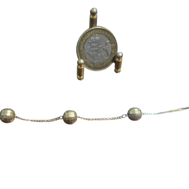 Pulseira folheada 18k