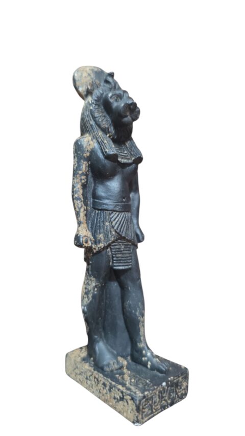 Escultura egípcia de resina, boa qualidade