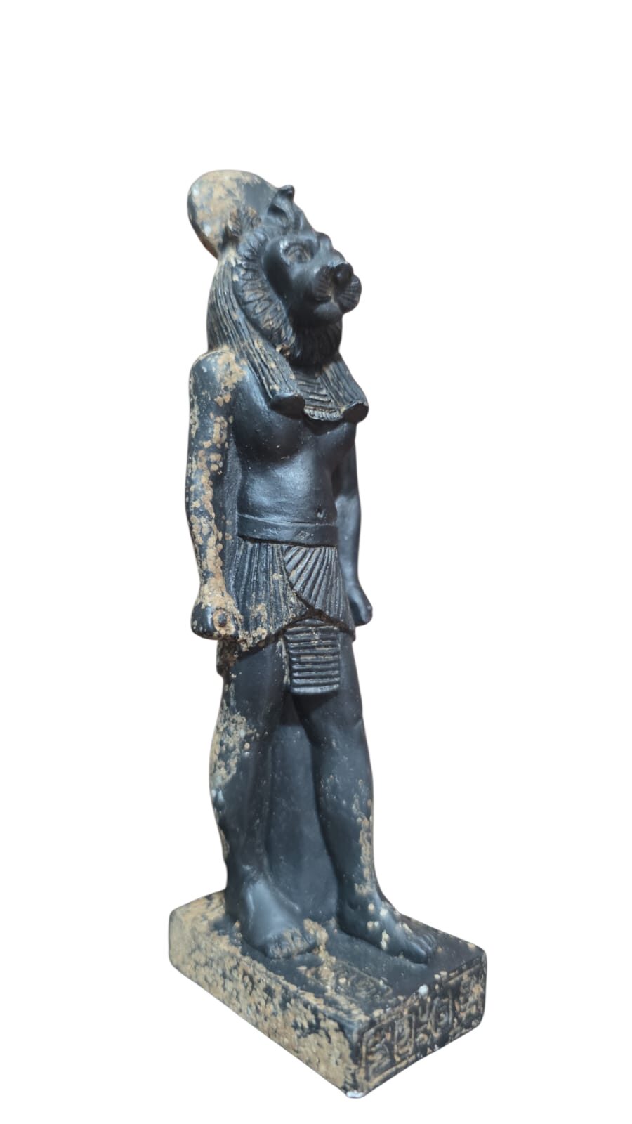 Escultura egípcia de resina, boa qualidade