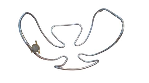 Base inox para tigela