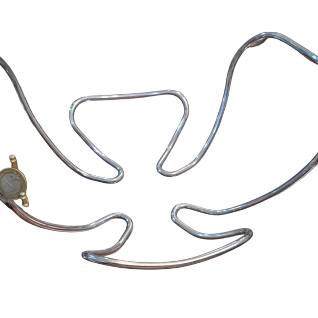Base inox para tigela
