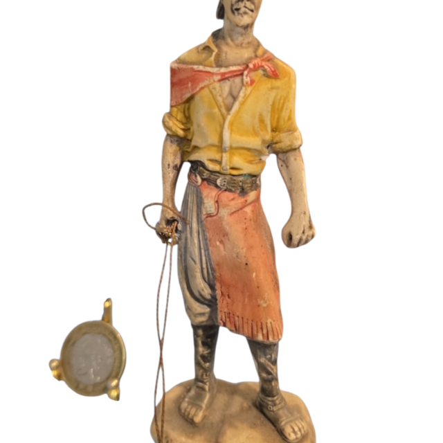 Escultura gaúcha de resina