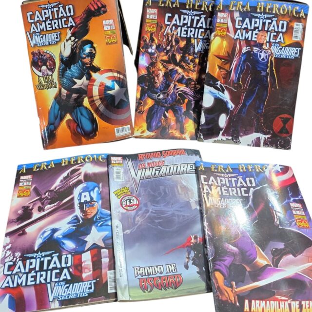 Lote de quadrinhos da Marvel