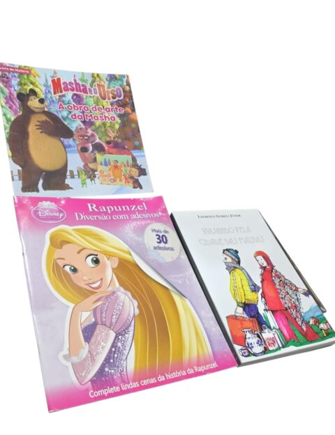 Trio de revistas infantis