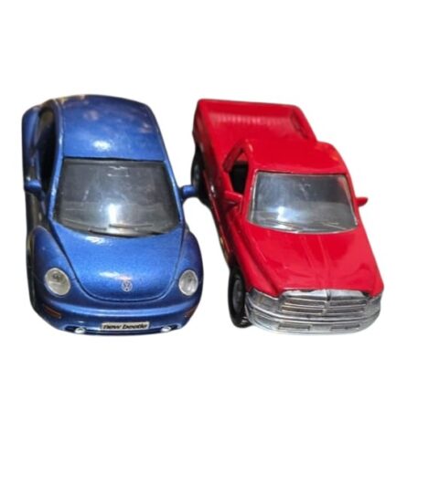 Par de carrinhos de brinquedo