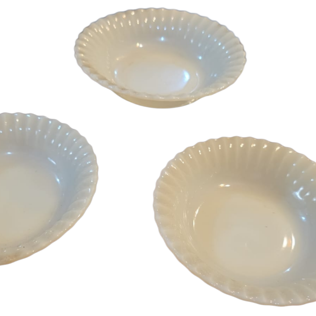 Raros bowls de sobremesa opalina Colorex