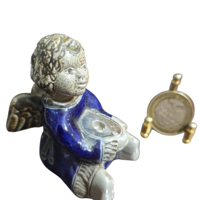 Anjinho castiçal artesanal