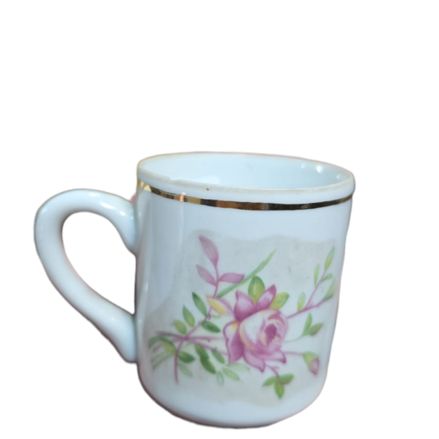 Xícara de café em porcelana